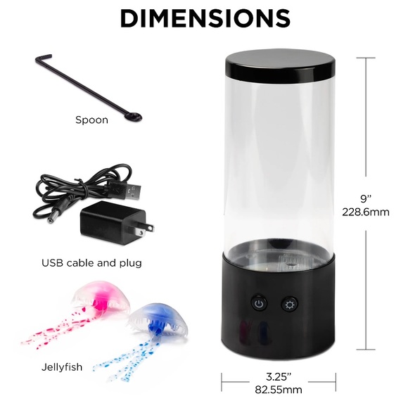 Brand New 💙💚💜❤️Colorful New Jellyfish Lamp - Picture 7 of 8